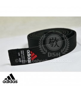 Sabuk Hitam Adidas Elite untuk Karate Judo Aikido