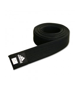 Sabuk Hitam Adidas Regular untuk Karate Judo Aikido