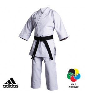 adidas Black Belt for Martial Arts - Taekwondo, Karate, Judo and Jiu Jitsu  - 5 cm -Size 4 (280 cm)