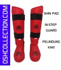 OSH Shin / In-Step Guard (Red/Blue)